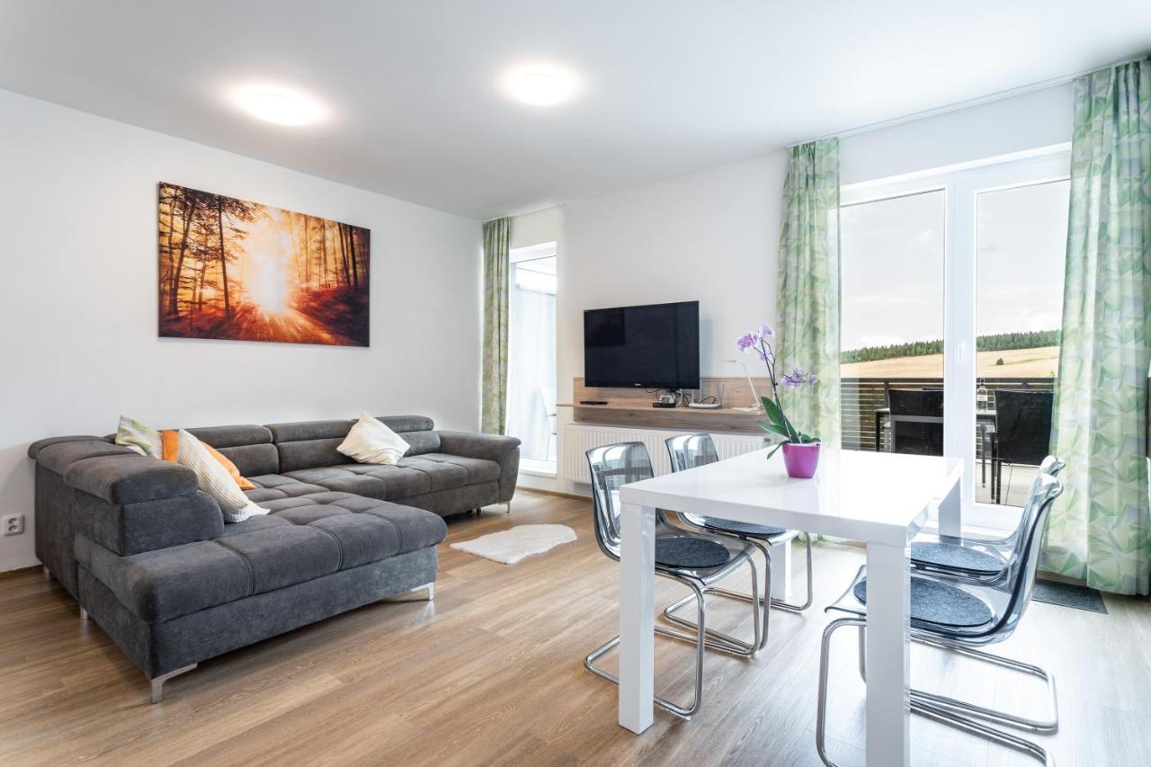 Mountain Apartments Klinovec Hexagon Loučná pod Klínovcem 외부 사진
